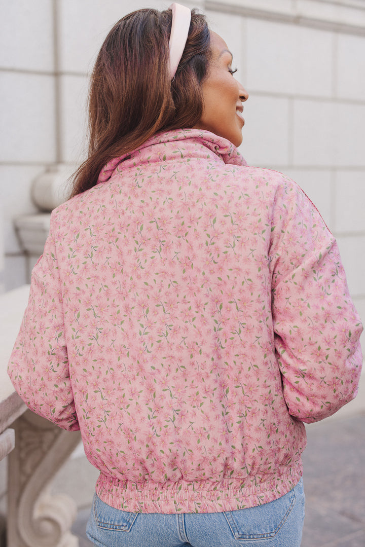 Tasia Jacket in Pink Floral