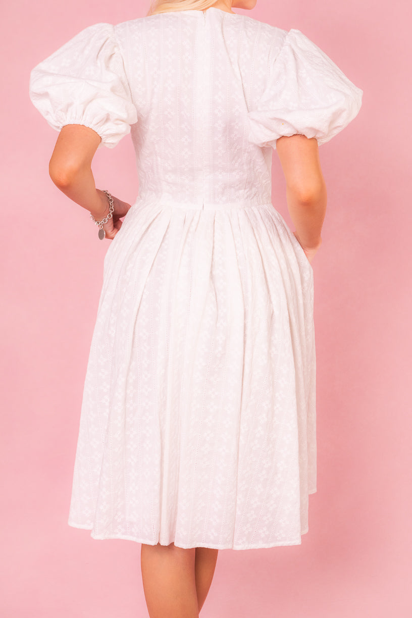 Thea Eyelet Dress - FINAL SALE