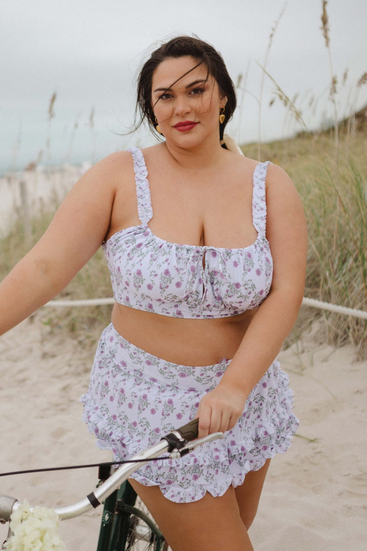Rita Ruffle Skirt in Maeve Floral