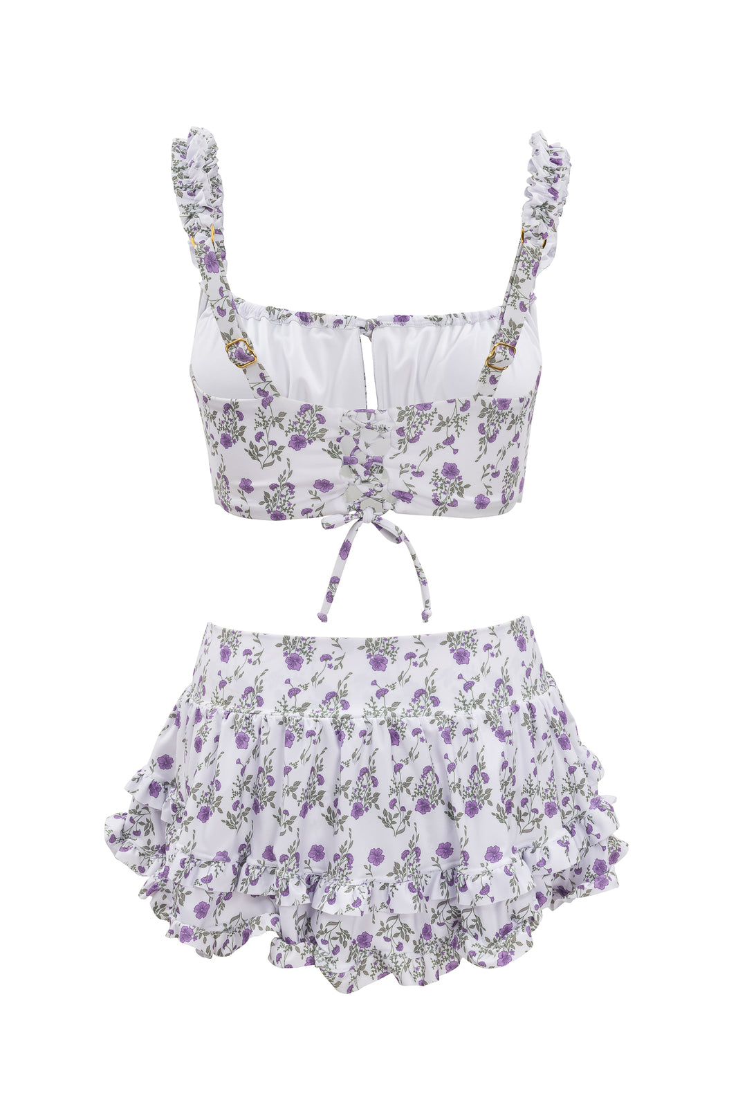 Rita Ruffle Skirt in Maeve Floral