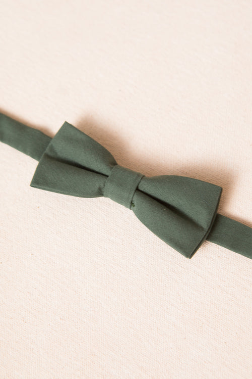 Baby Boys Henry Bow Tie in Dark Green - FINAL SALE