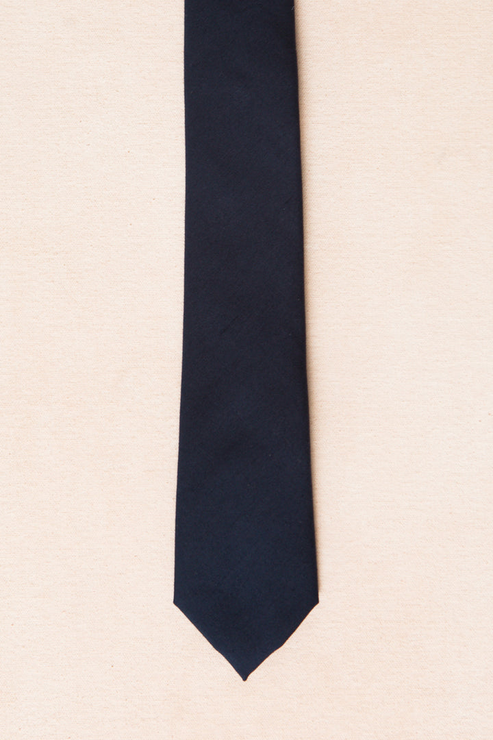 Mens Max Tie in Navy - FINAL SALE