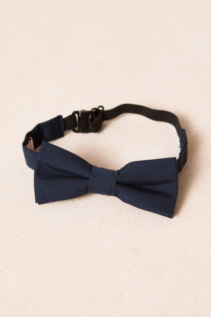 Baby Boys Henry Bow Tie in Navy - FINAL SALE