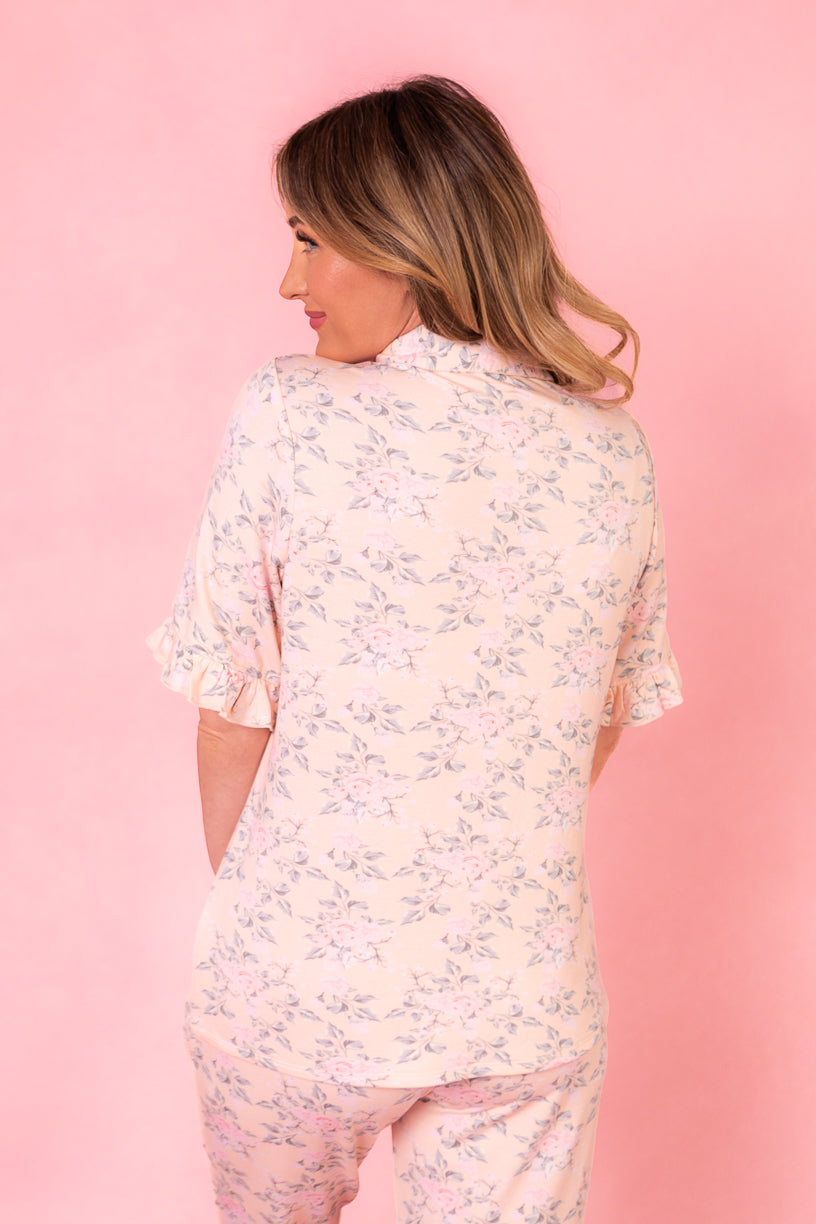 Tiffany Pajama Set in Tea Party Floral