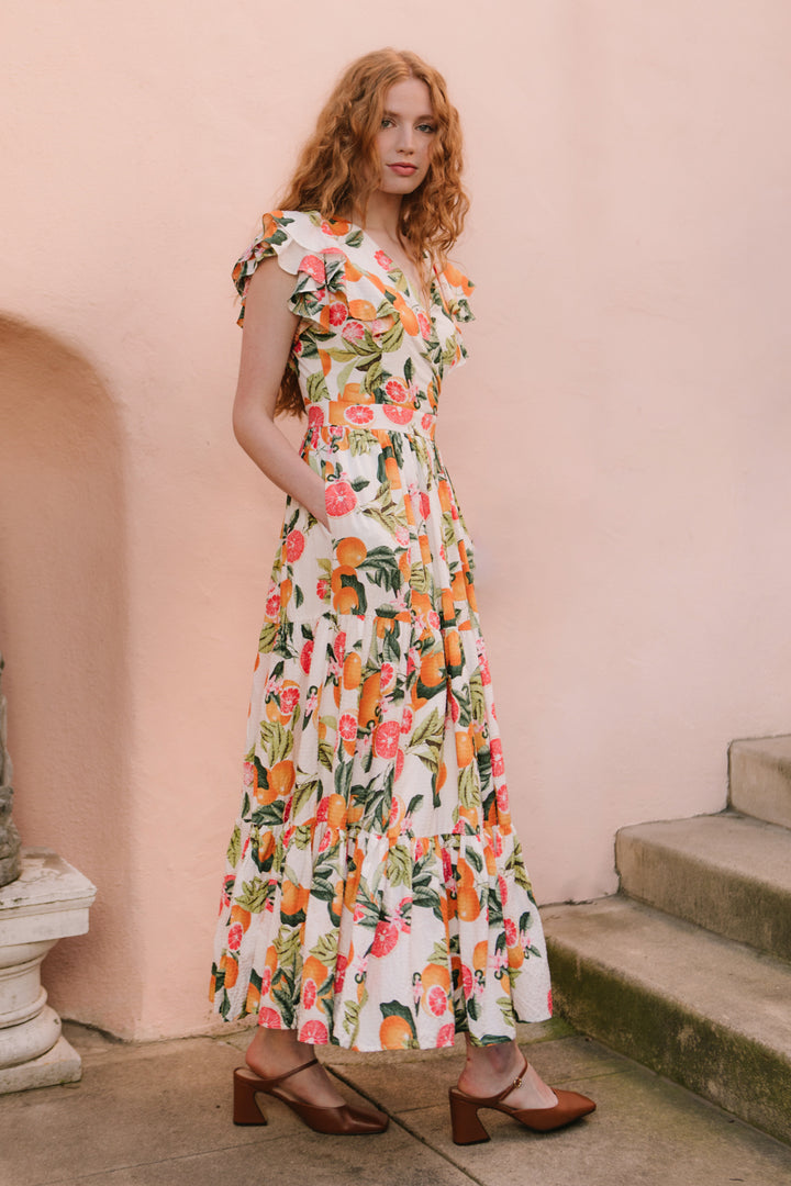 Trixie Dress in Citrus