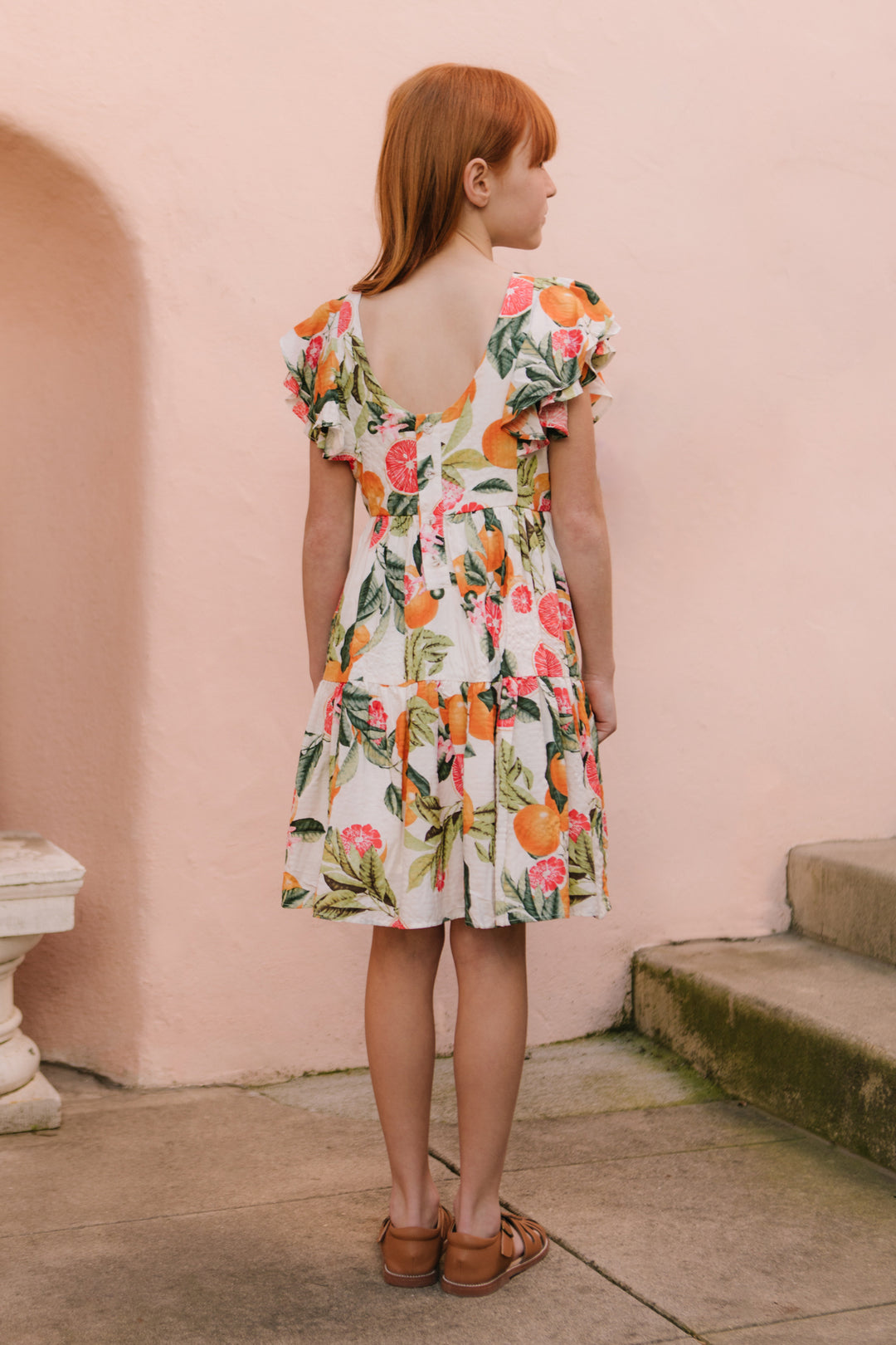 Mini Trixie Dress in Citrus