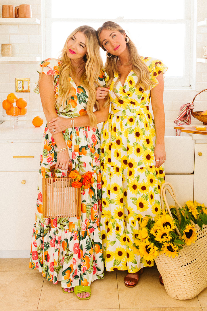 Trixie Dress in Sunflower - FINAL SALE