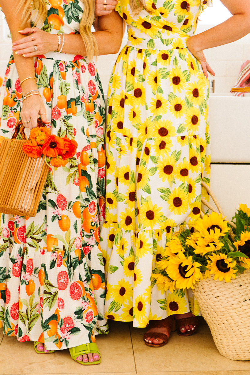 Trixie Dress in Sunflower - FINAL SALE