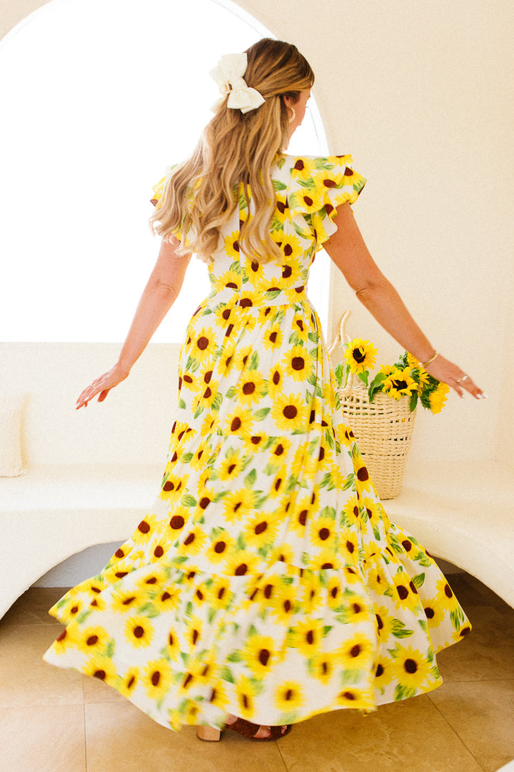 Trixie Dress in Sunflower - FINAL SALE