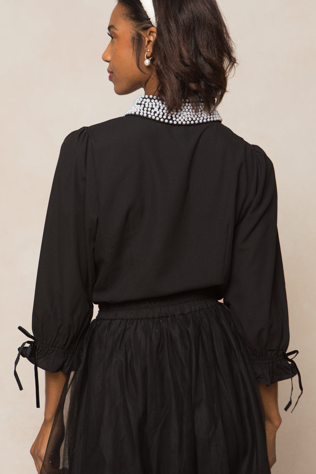 Vidita Blouse in Black - FINAL SALE