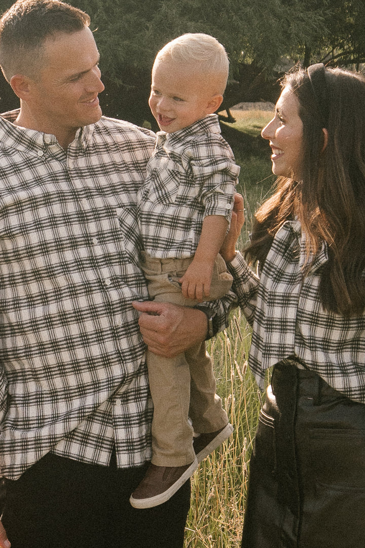 Baby Boys John Shirt in Genevieve Plaid - FINAL SALE