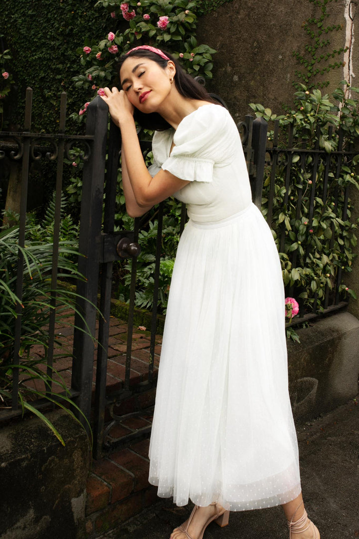 Ballerina Dress in White