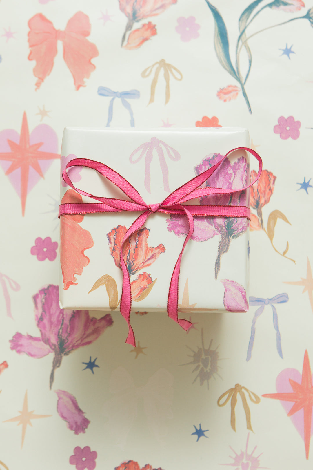 Wrapping Paper in Tilly Print