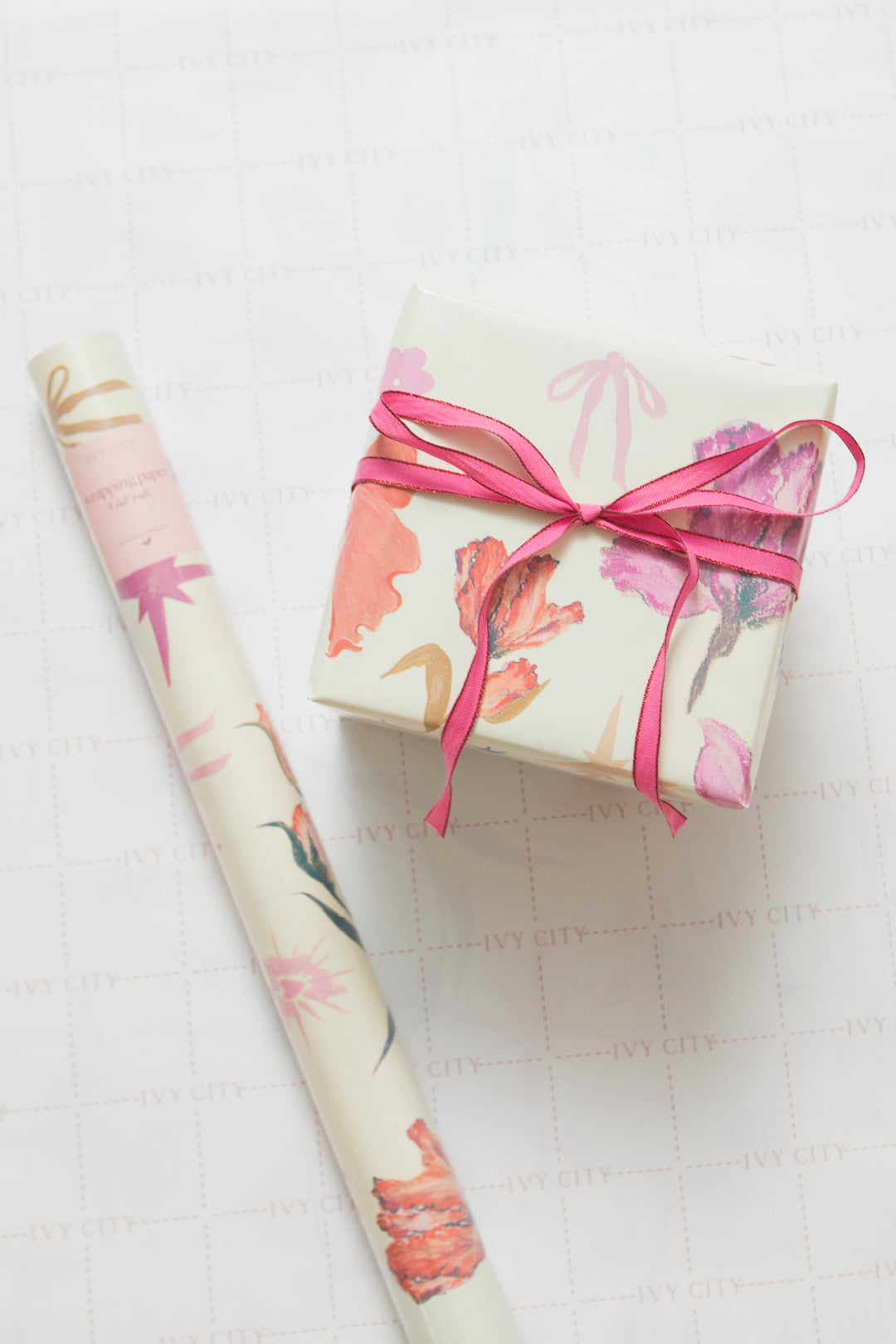 Wrapping Paper in Tilly Print