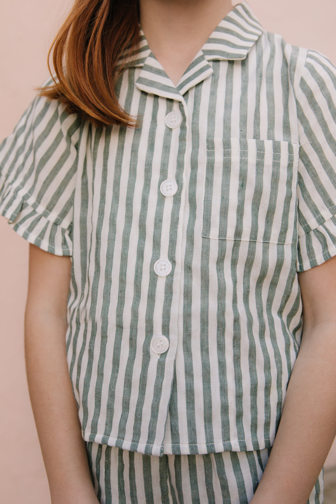 Mini Zuma Set in Green Stripe