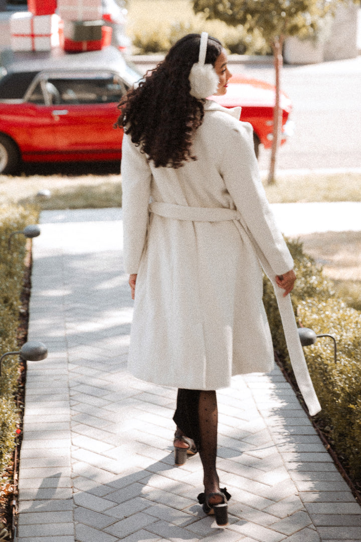 Adeline Coat in Cream