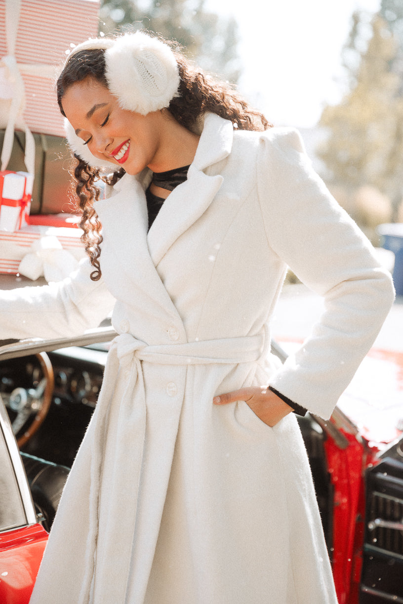 Adeline Coat in Cream