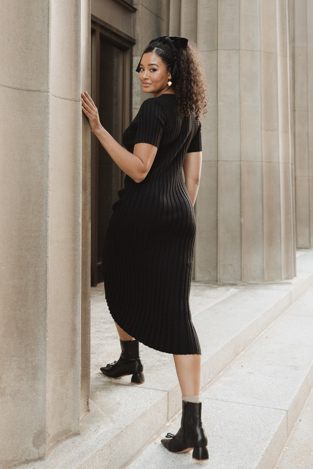 Alexa Dress in Black - FINAL SALE