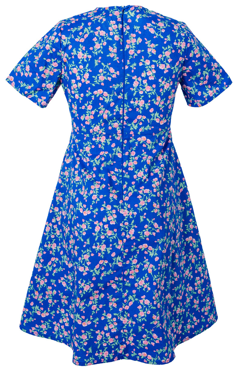 Mini Allie Dress in Royal Blue - FINAL SALE