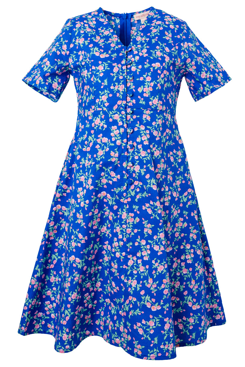 Mini Allie Dress in Royal Blue - FINAL SALE