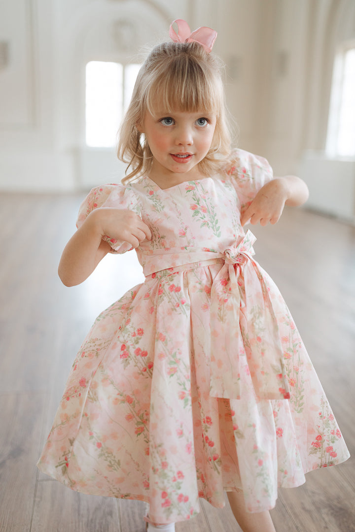 Mini Cupcake Dress in Pink Floral