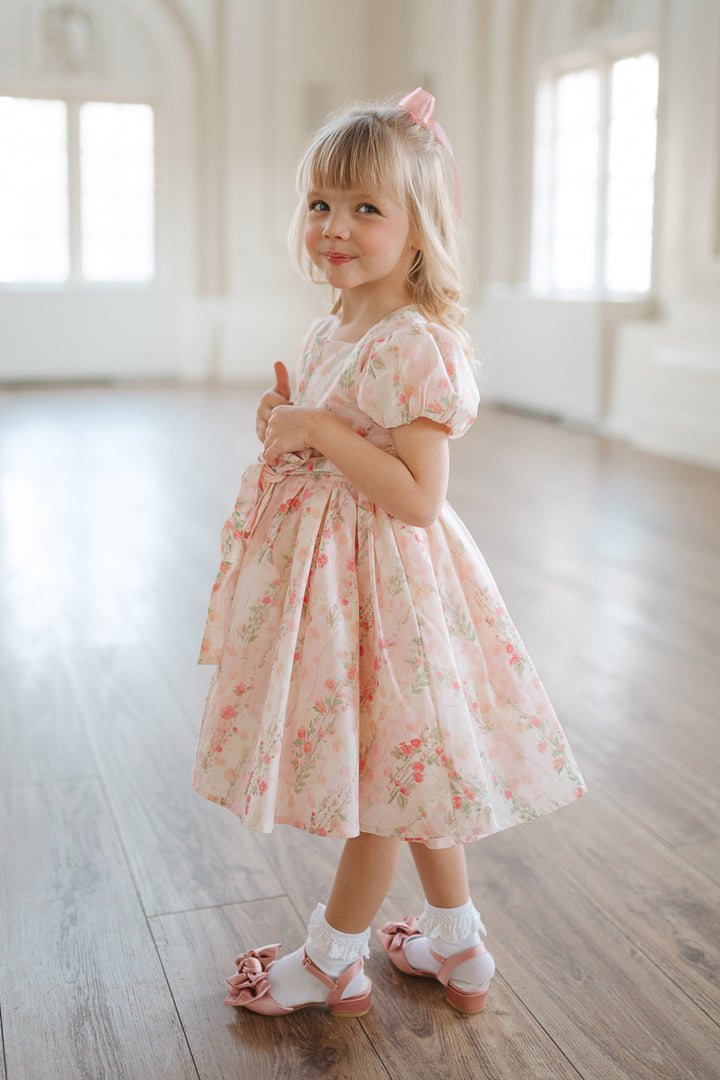 Mini Cupcake Dress in Pink Floral