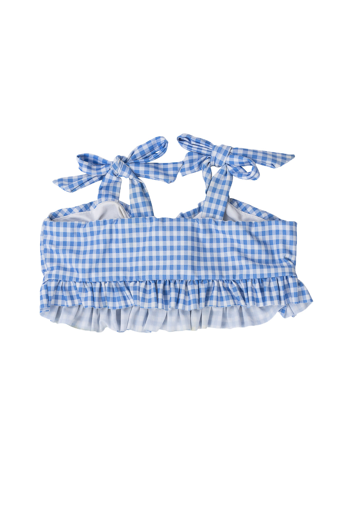 Mini Brandi Bandeau Top in Blakely Gingham