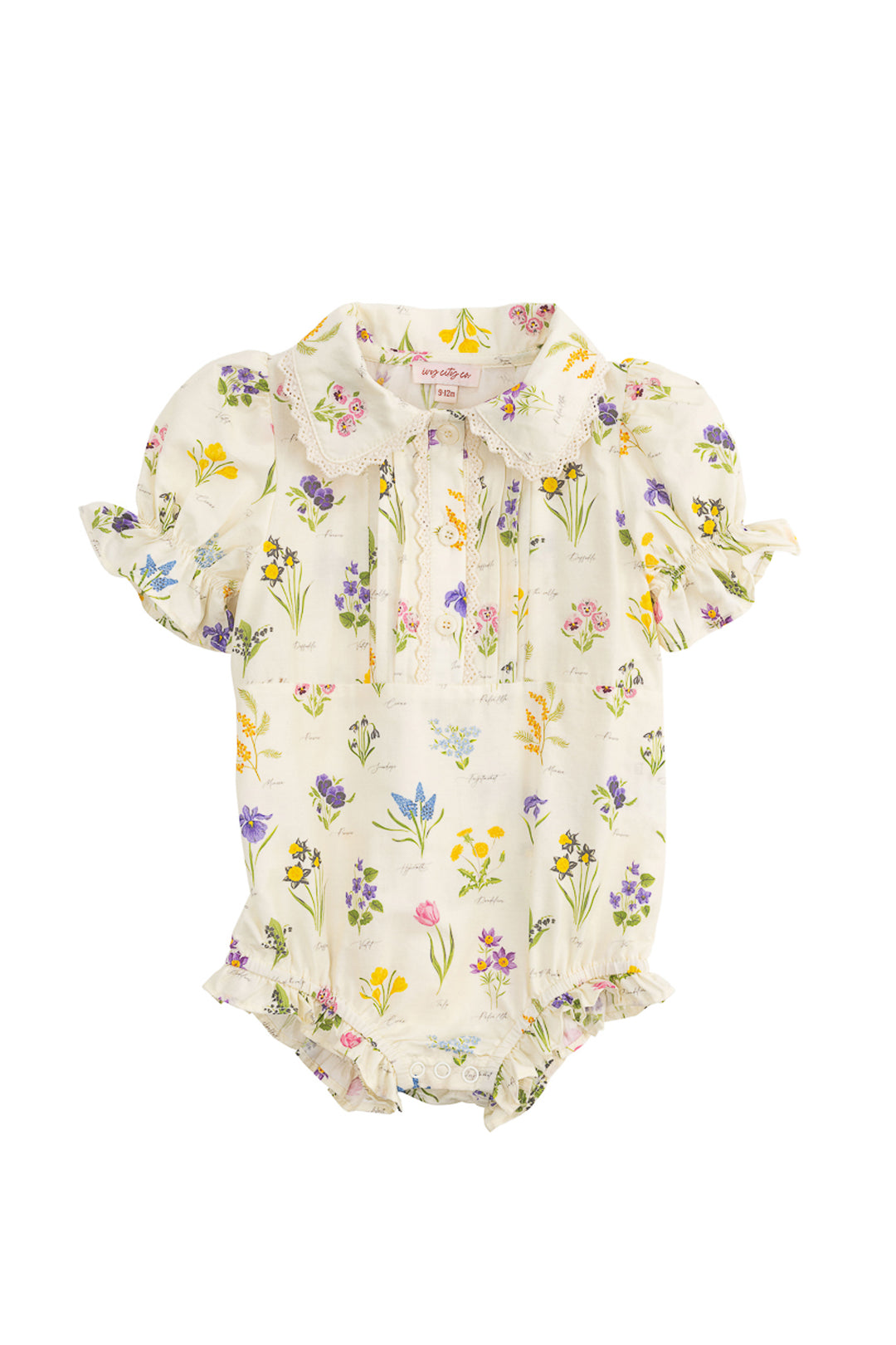 Baby Sophia Romper in Garden Flowers