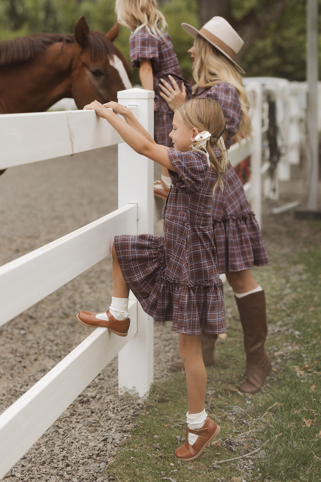 Mini Virginia Dress in Plaid - FINAL SALE