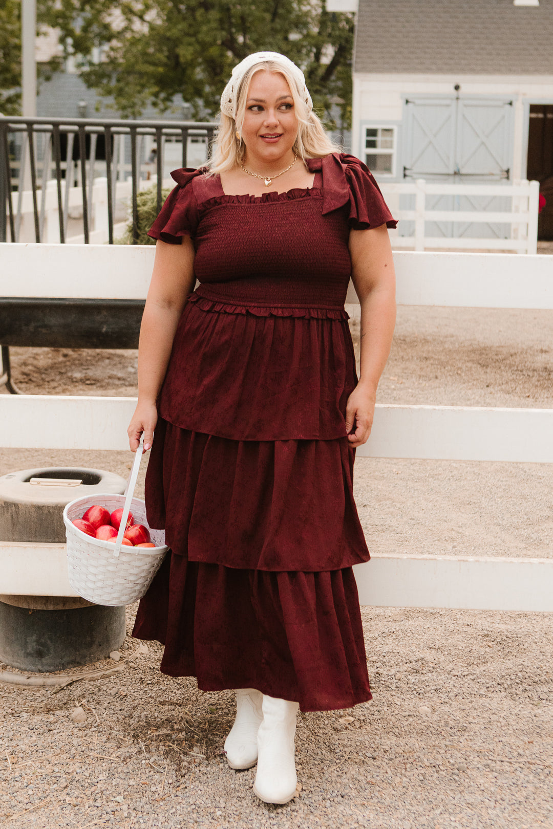 Alana Dress in Mahogany - FINAL SALE