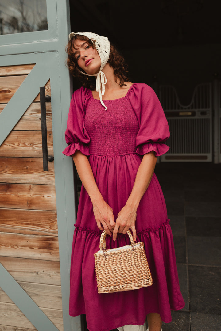 Lani Dress in Berry