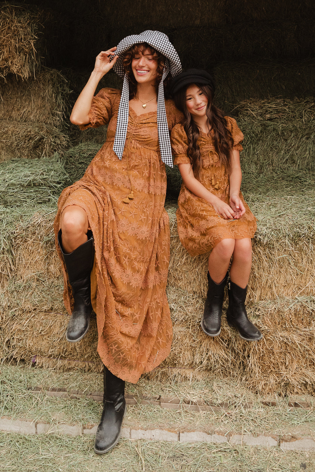 Mini Honey Dress in Brown Lace - FINAL SALE