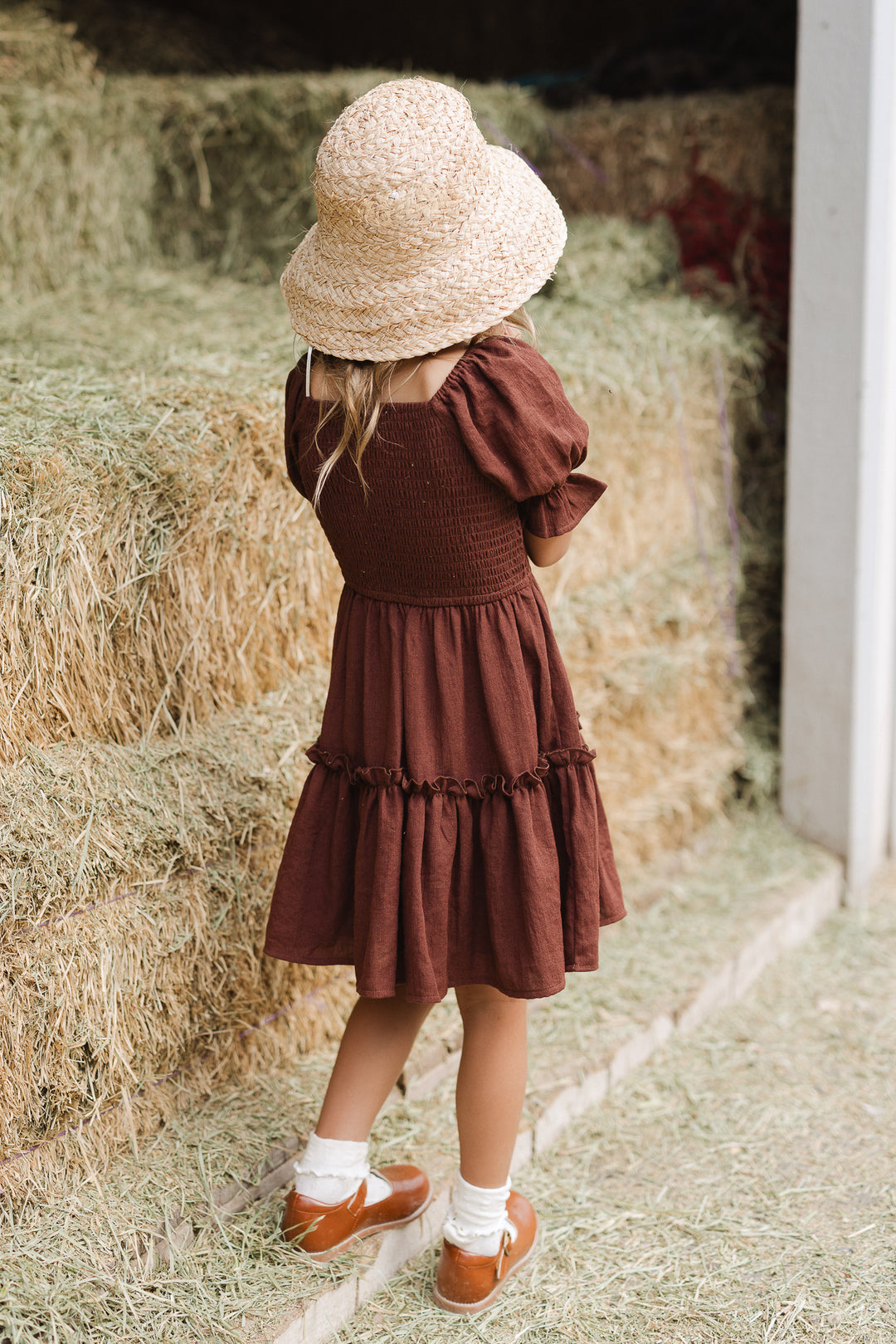 Mini Lani Dress in Brown - FINAL SALE