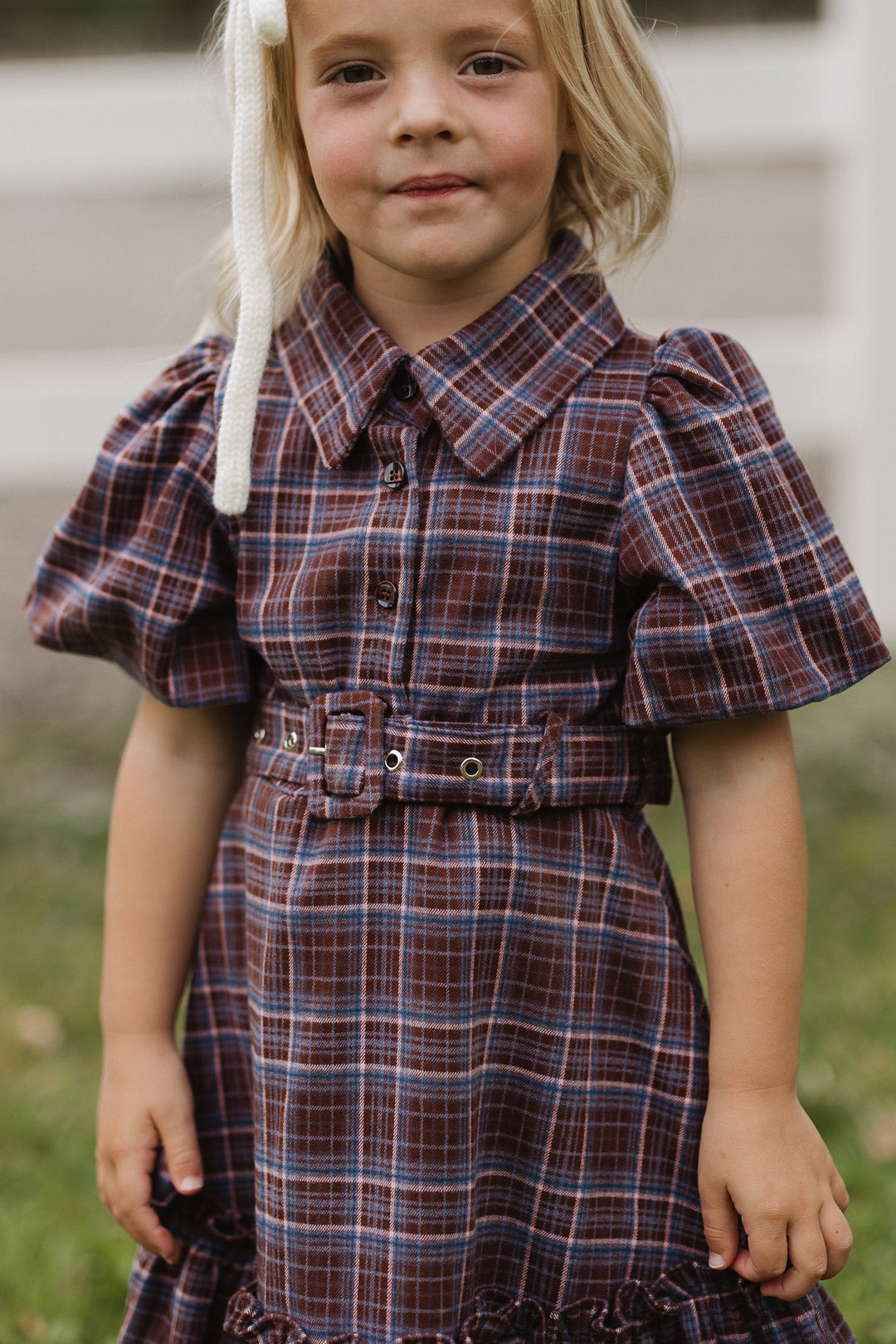 Mini Virginia Dress in Plaid - FINAL SALE