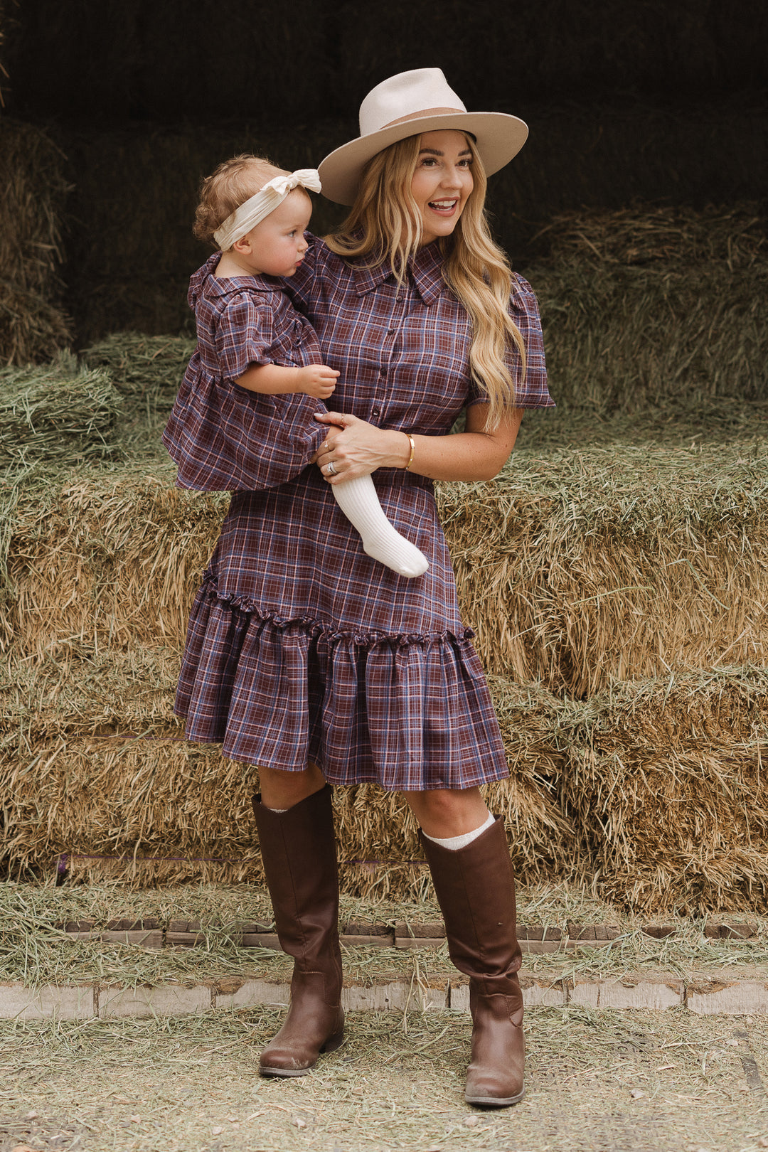 Virginia Dress in Plaid - FINAL SALE