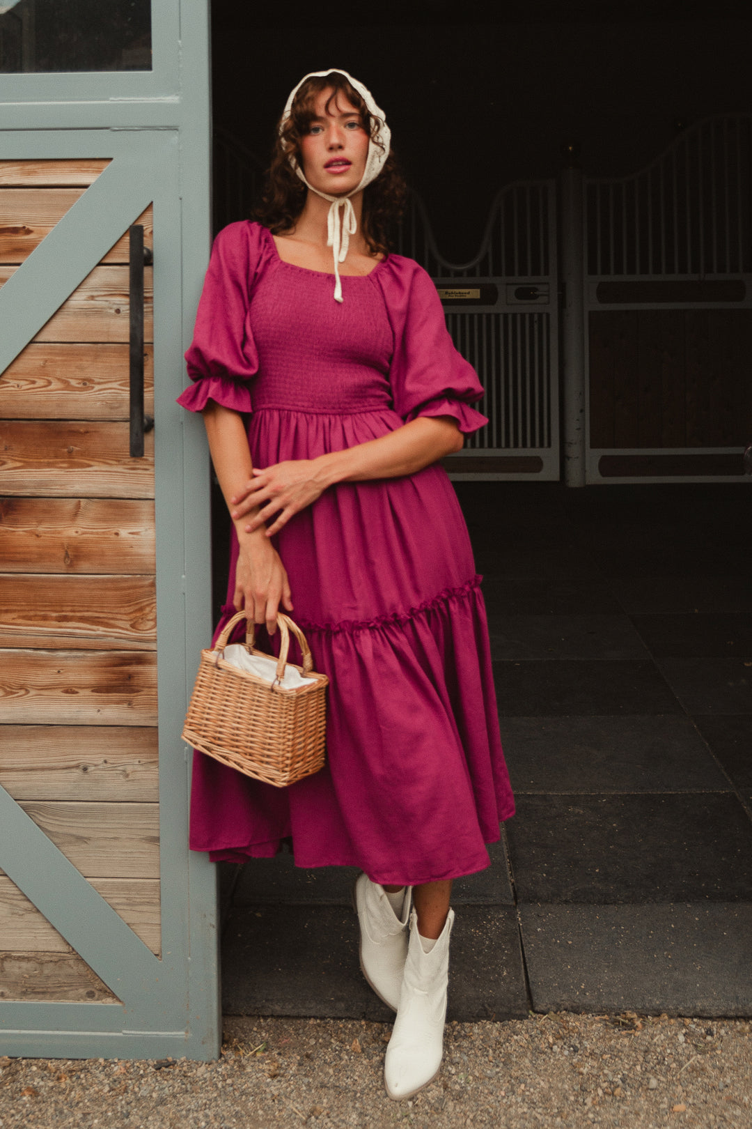 Lani Dress in Berry