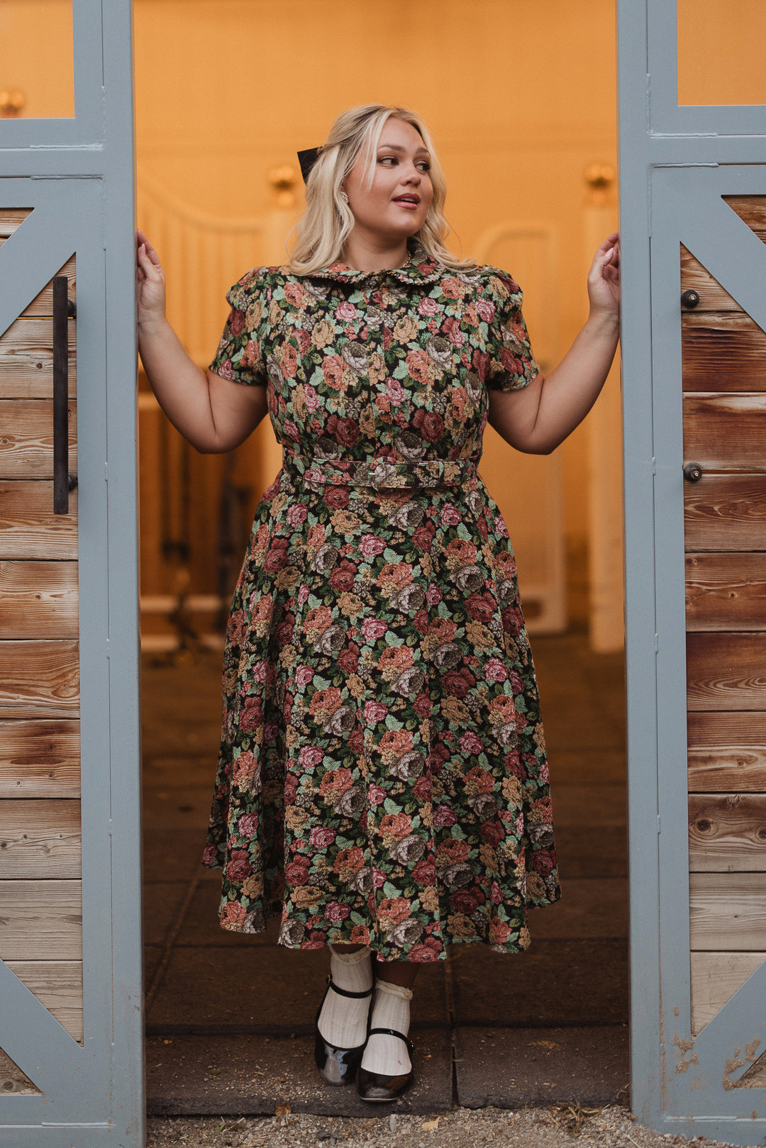 Remi Dress in Moody Floral - FINAL SALE