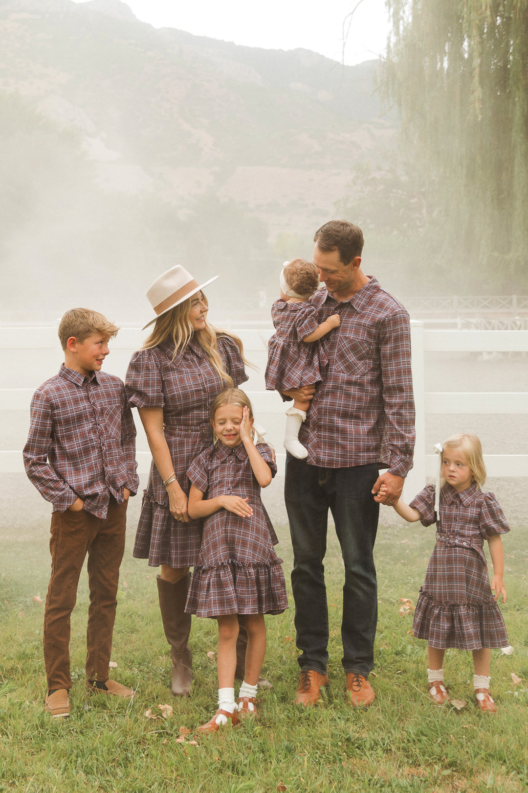 Boys John Shirt in Virginia Plaid - FINAL SALE