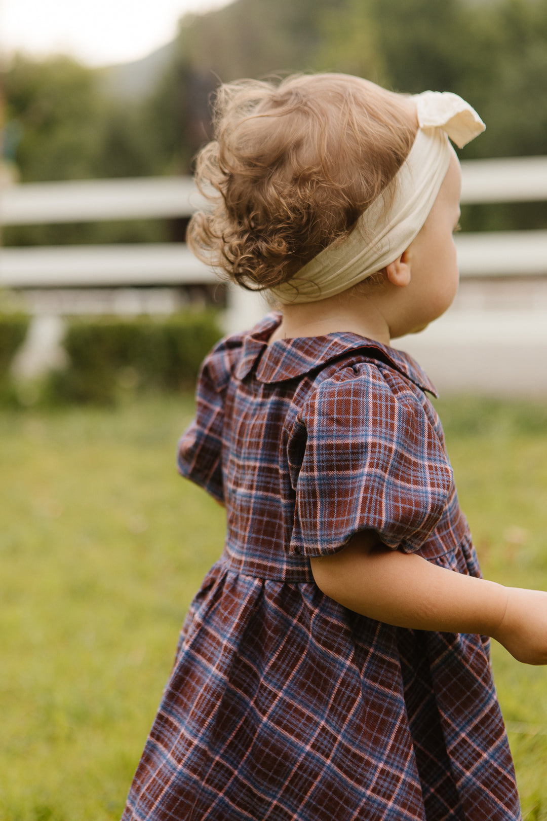 Baby Virginia Dress Set in Plaid - FINAL SALE