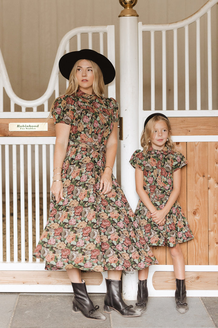 Remi Dress in Moody Floral - FINAL SALE