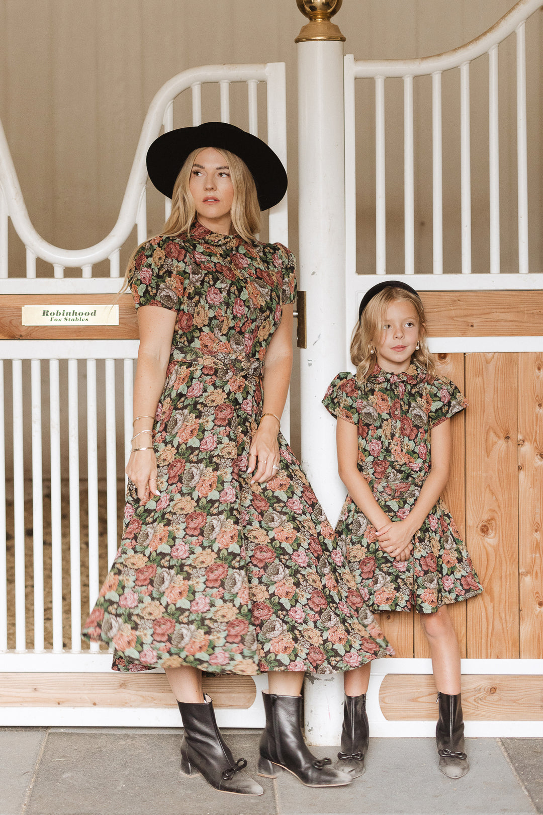 Mini Remi Dress in Moody Floral - FINAL SALE