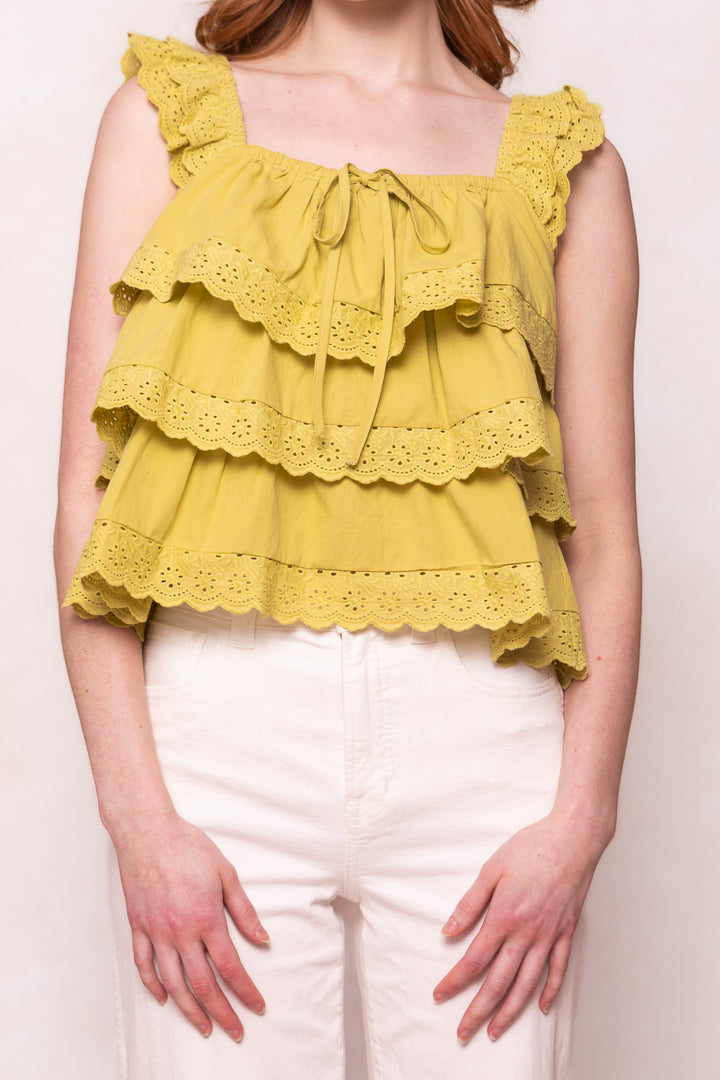 Gabby Top in Green
