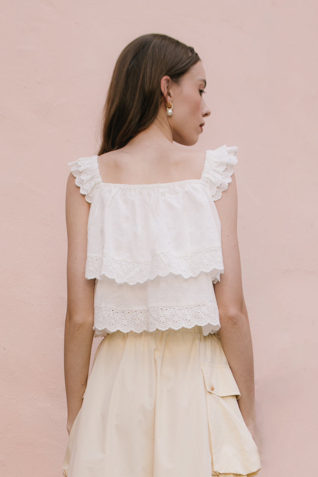 Gabby Top in White