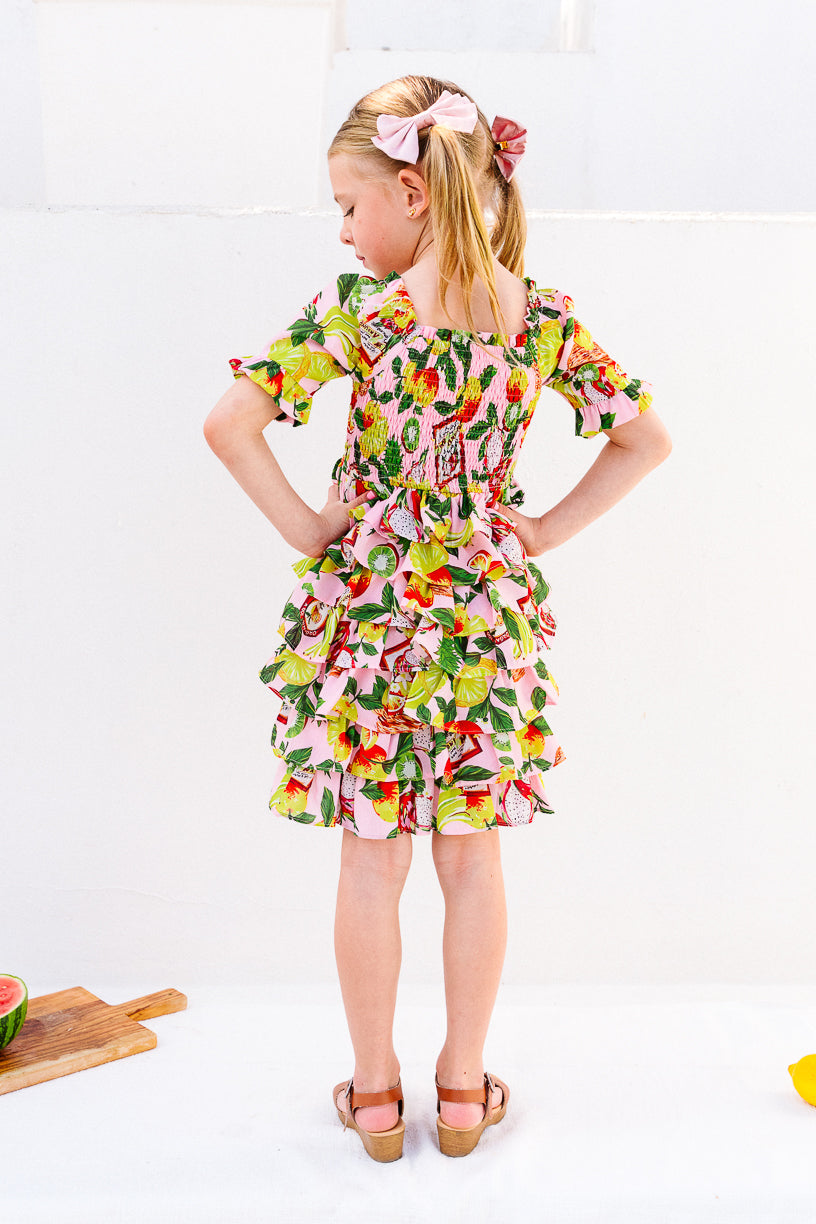 Mini Harmony Dress in Tropical Paradise - FINAL SALE