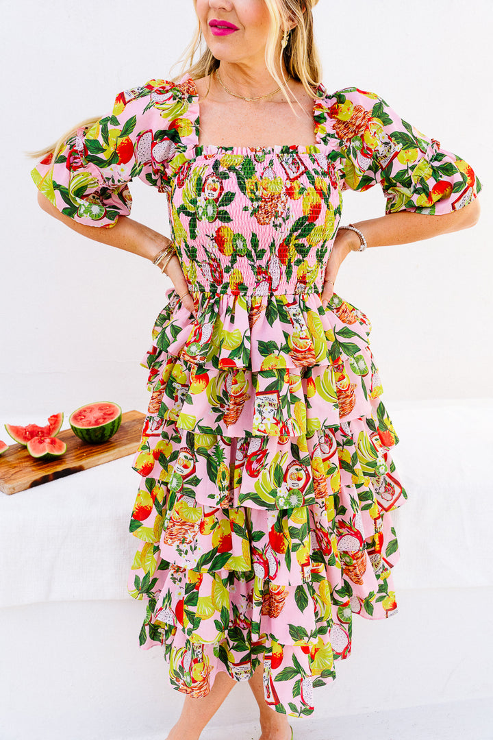 Harmony Dress in Tropical Paradise - FINAL SALE