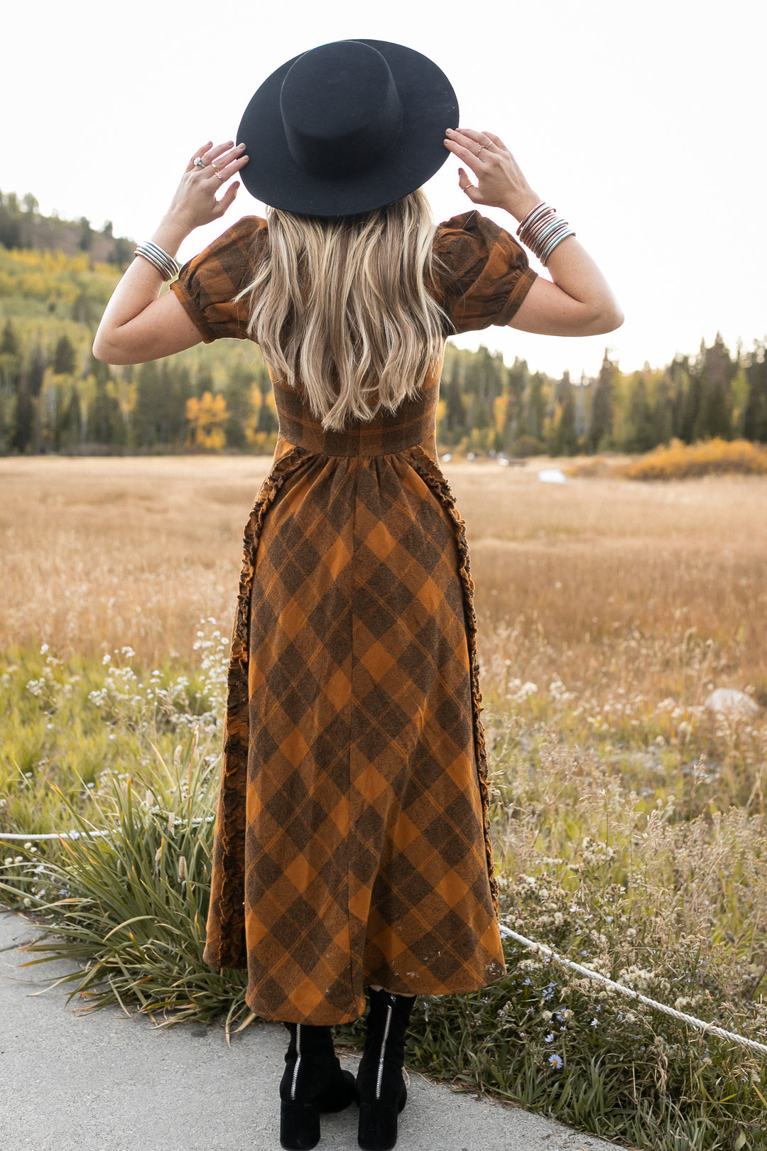 Kimball Dress in Plaid - FINAL SALE