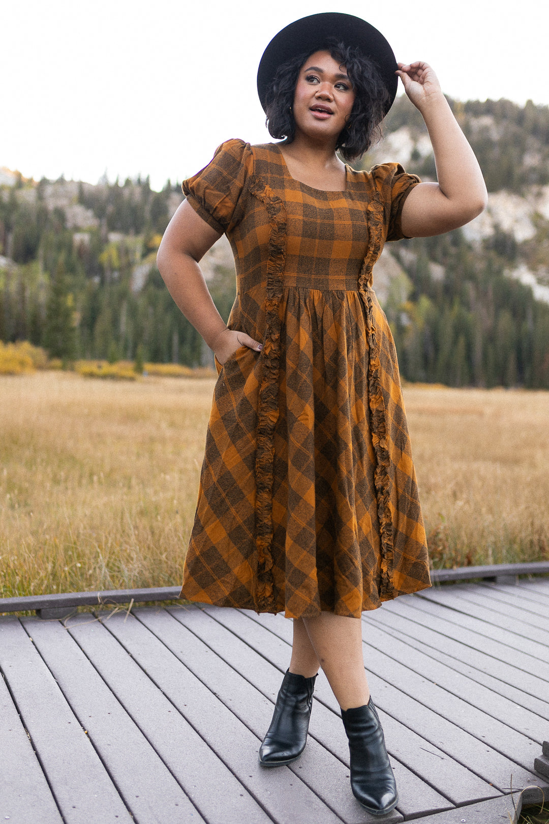 Kimball Dress in Plaid - FINAL SALE