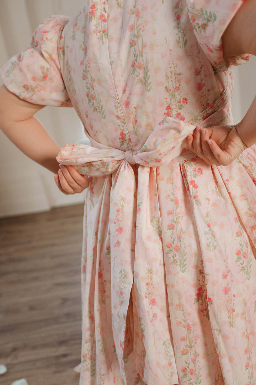 Cupcake Dress in Pink Floral