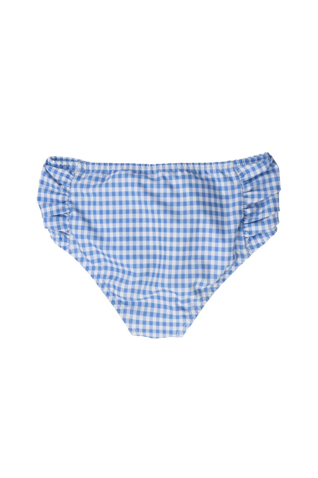 Mini Mid Rise Ruched Bottom in Blakely Gingham