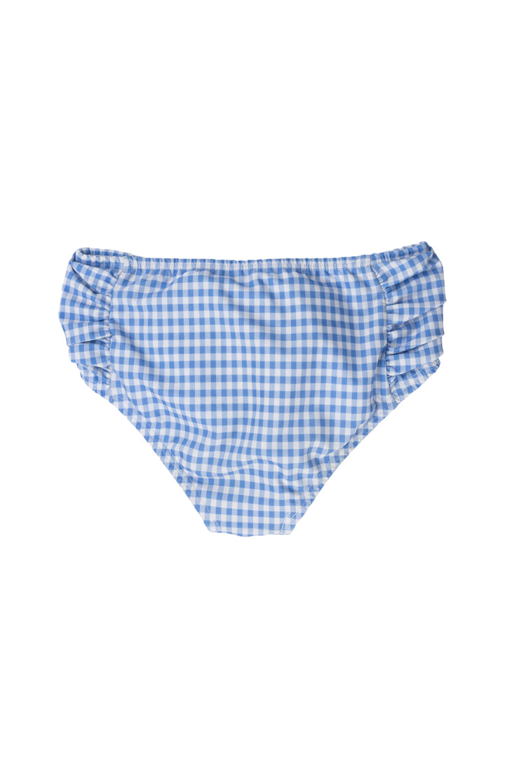 Mini Mid Rise Ruched Bottom in Blakely Gingham